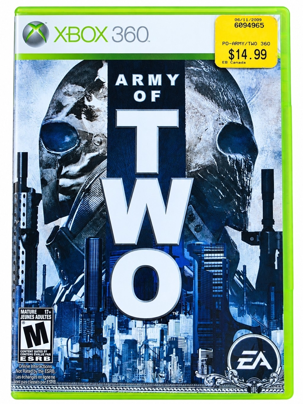 Army of Two Hame Xbox 360